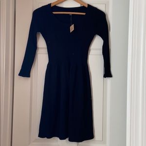 American eagle black sweater dress